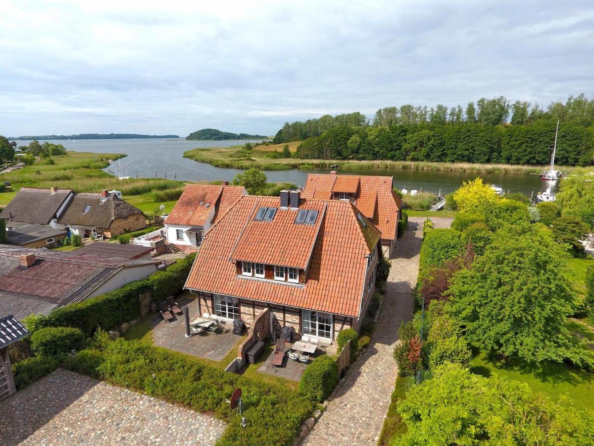 Fachwerkhaeuser Seedorf - Haushaelfte "Sophie Charlott" Mit Kamin Und Terrasse Exterior photo