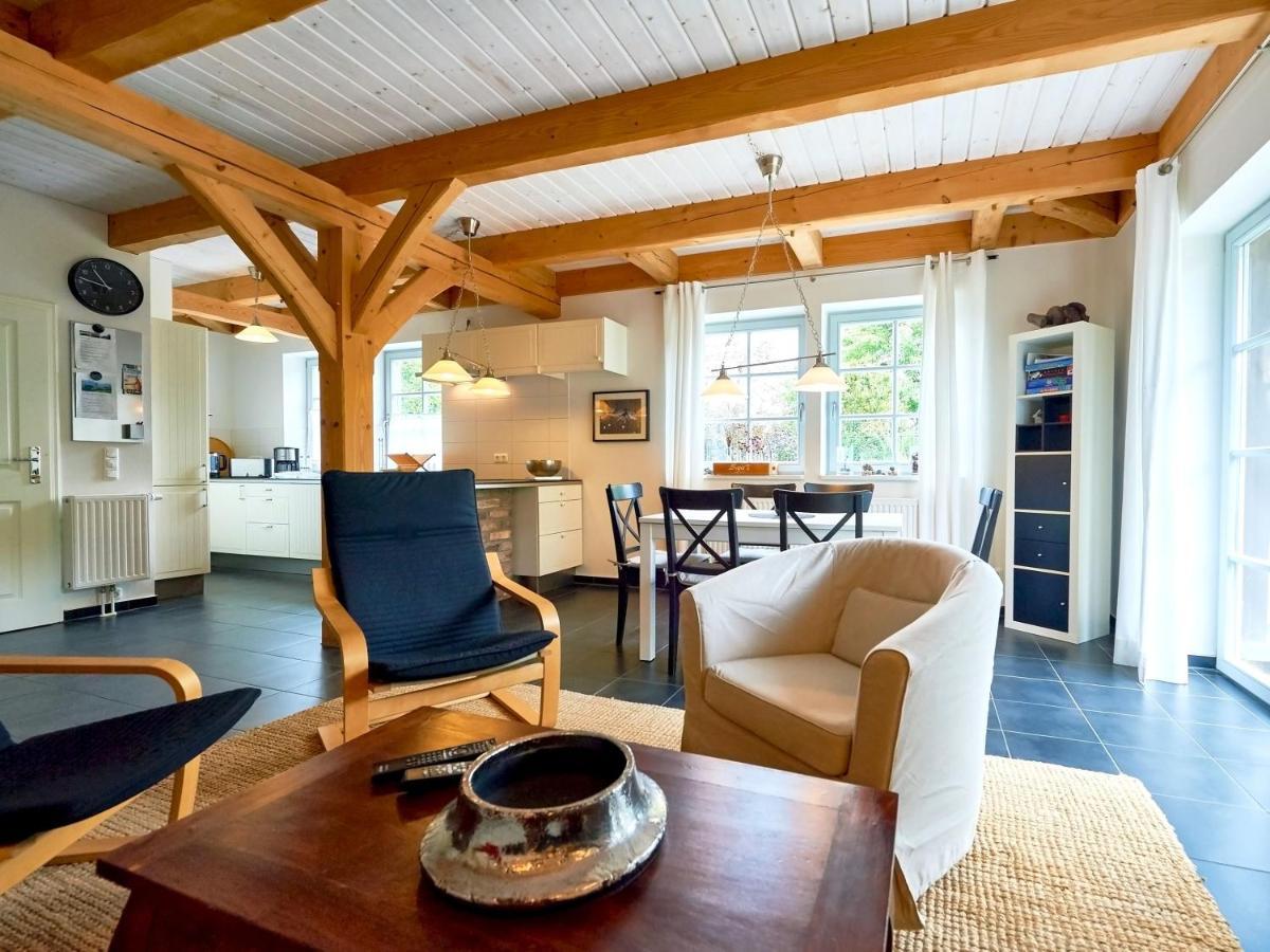 Fachwerkhaeuser Seedorf - Haushaelfte "Sophie Charlott" Mit Kamin Und Terrasse Exterior photo