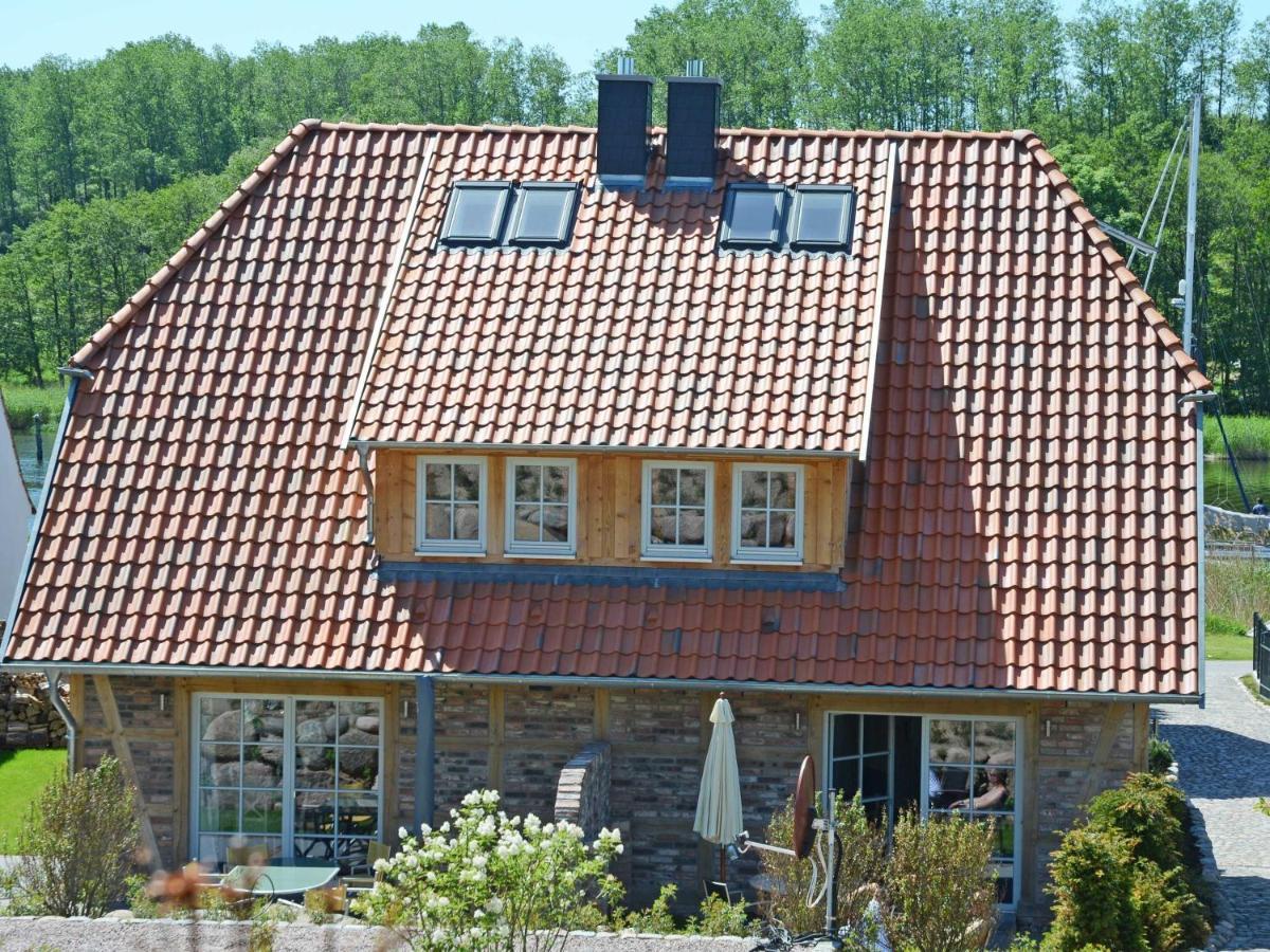 Fachwerkhaeuser Seedorf - Haushaelfte "Sophie Charlott" Mit Kamin Und Terrasse Exterior photo