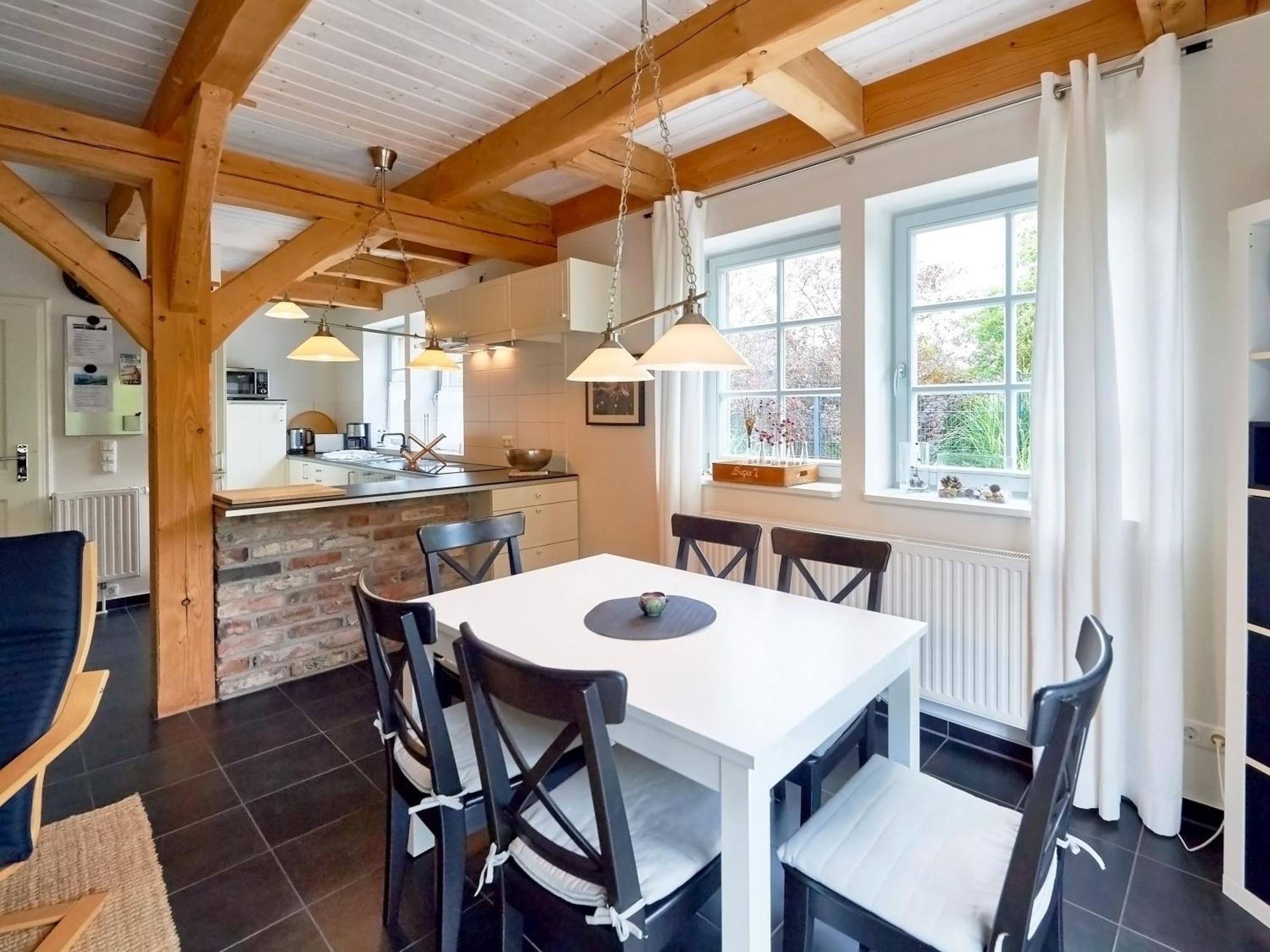 Fachwerkhaeuser Seedorf - Haushaelfte "Sophie Charlott" Mit Kamin Und Terrasse Exterior photo